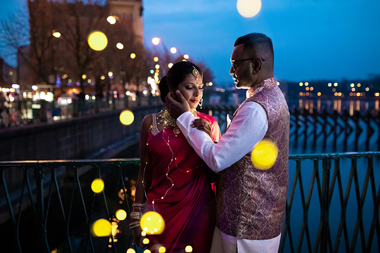 prague wedding photoshoot indian traditional outfit