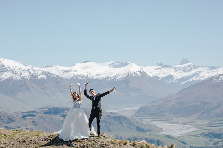 紐西蘭羅伊峰婚紗拍攝 Roy's Peak