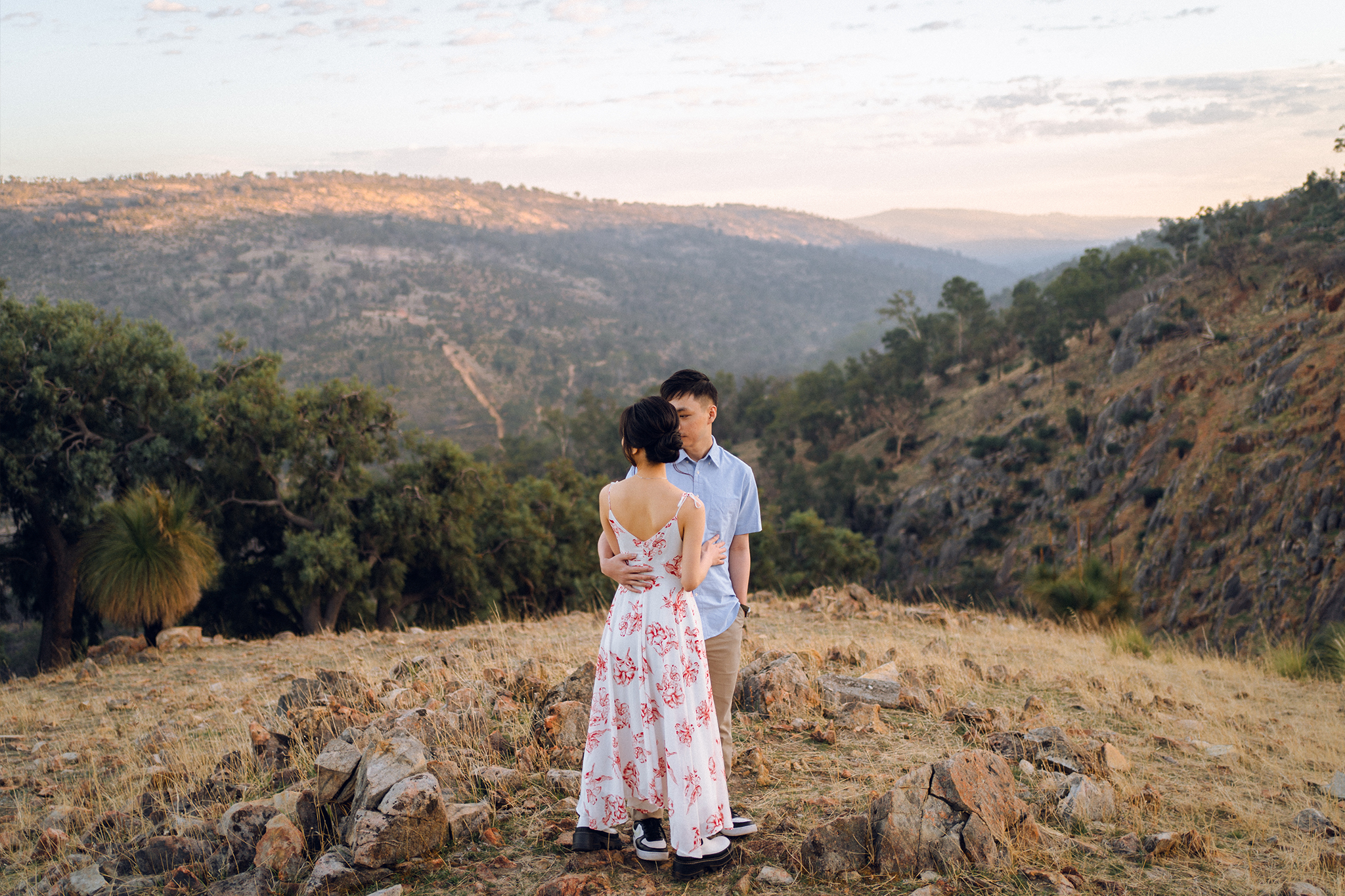 Perth Pre-Wedding Photoshoot at Lancelin Desert & Bells Lookout by Jimmy on OneThreeOneFour 1