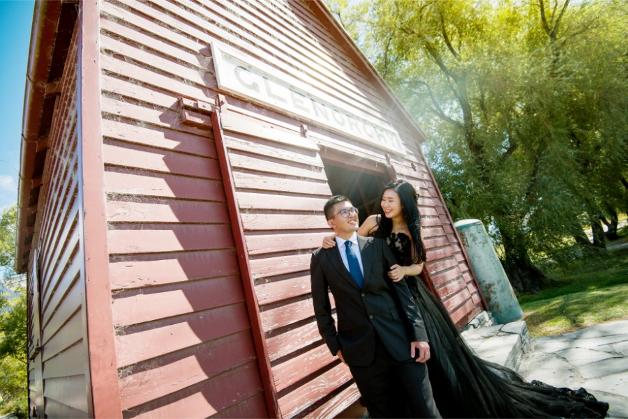 New Zealand Starry Night Prewedding Photoshoot with Alpaca Farm  by Mike on OneThreeOneFour 32