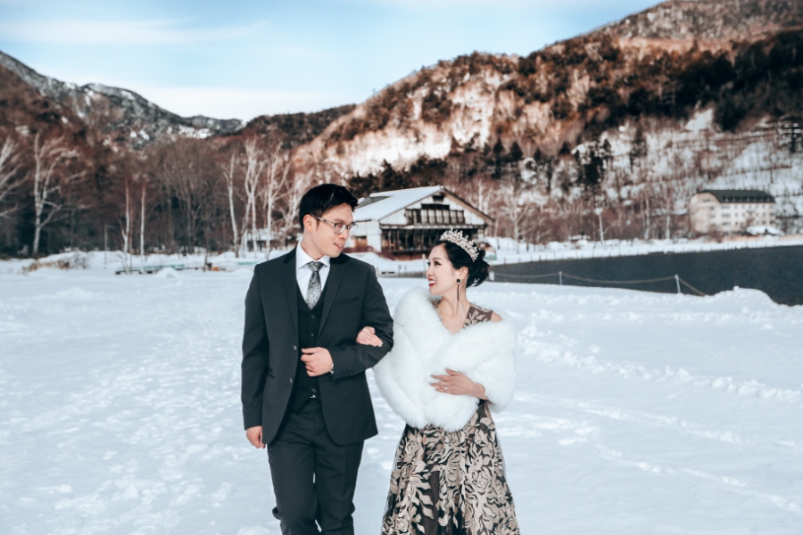 R&B: Tokyo Winter Pre-wedding Photoshoot at Snow-covered Nikko by Ghita on OneThreeOneFour 19