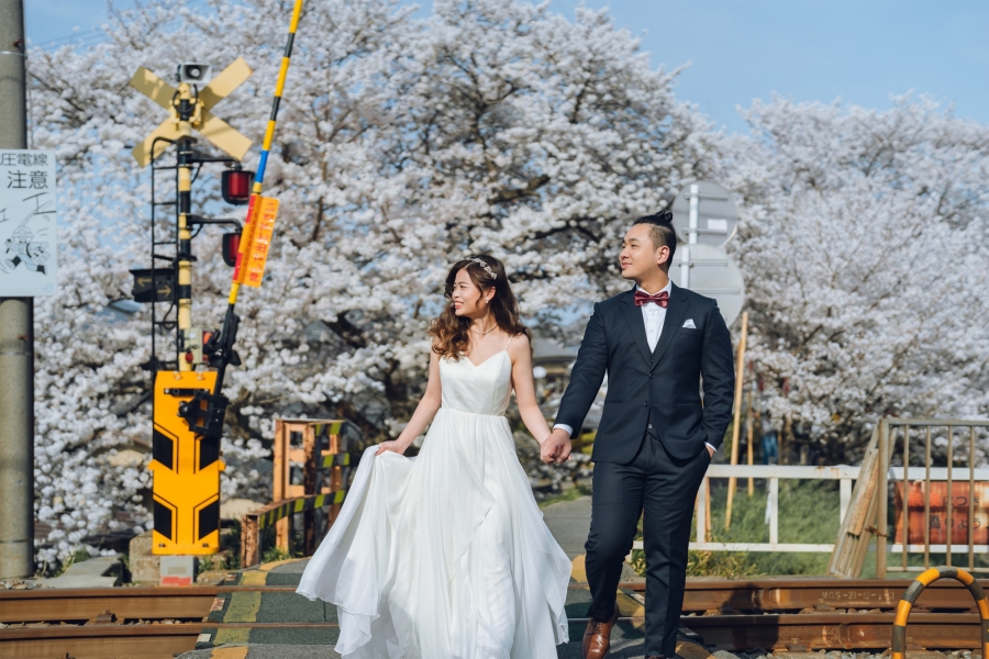 Spring Symphony: Xian Xiong & Samantha's Enchanting Pre-Wedding in Kyoto & Nara by Kinosaki on OneThreeOneFour 10