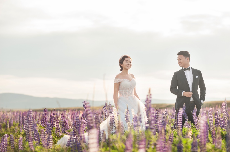 New Zealand Pre-Wedding Photoshoot At Snow Mountain And Lake Tekapo  by Mike  on OneThreeOneFour 8