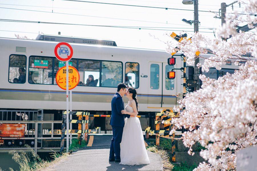 J&A: Kyoto Sakura Season Pre-wedding Photoshoot  by Kinosaki on OneThreeOneFour 19