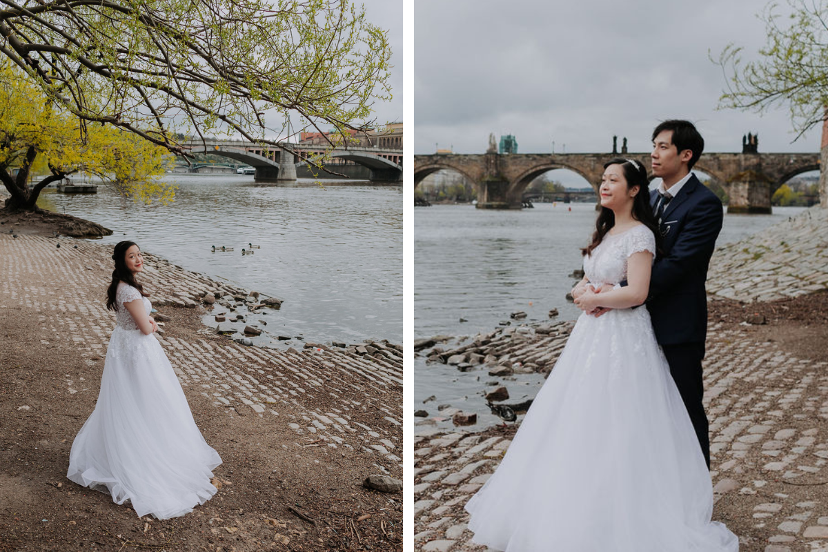 布拉格婚前拍攝：天文鐘、舊城廣場、查理大橋和彼得林公園 by Nika on OneThreeOneFour 22