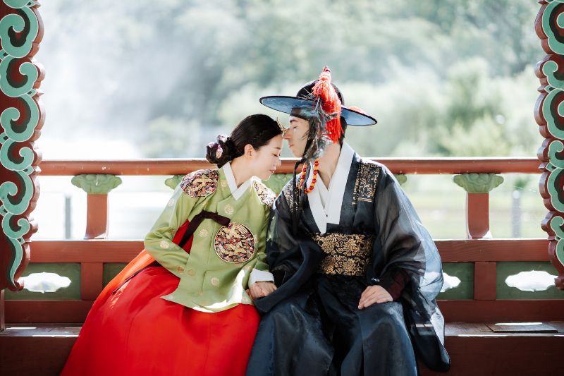 Y&B: Korea Hanbok Pre-Wedding Photoshoot At Dream Forest by Jungyeol on OneThreeOneFour 21