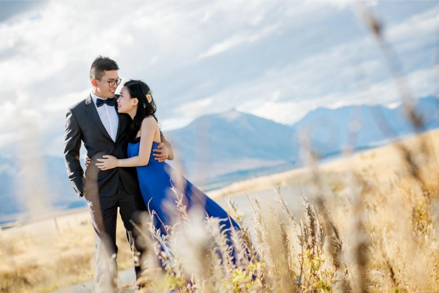 New Zealand Starry Night Prewedding Photoshoot with Alpaca Farm  by Mike on OneThreeOneFour 12