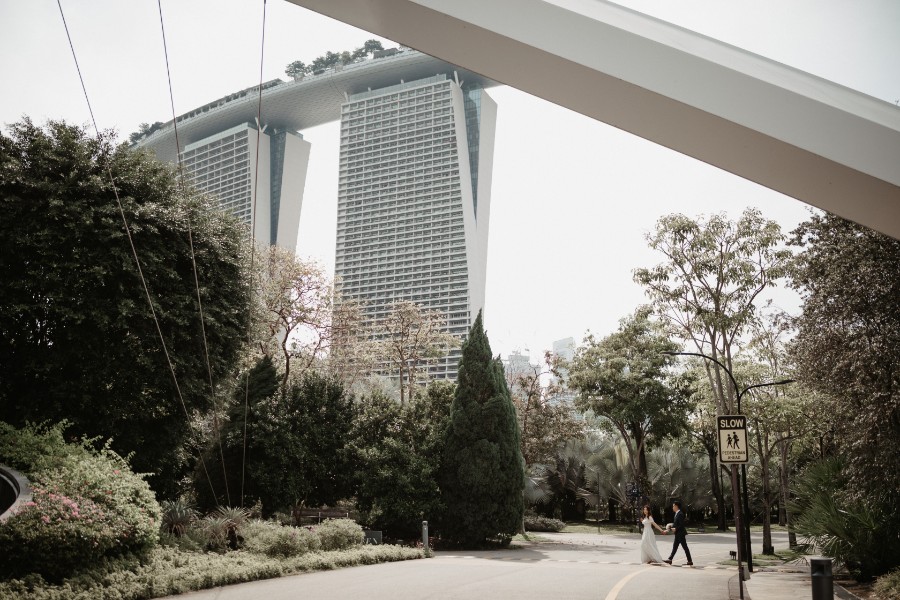 S & L - Singapore Outdoor Pre-Wedding at Coney Island & Gardens By The Bay by Chan on OneThreeOneFour 13