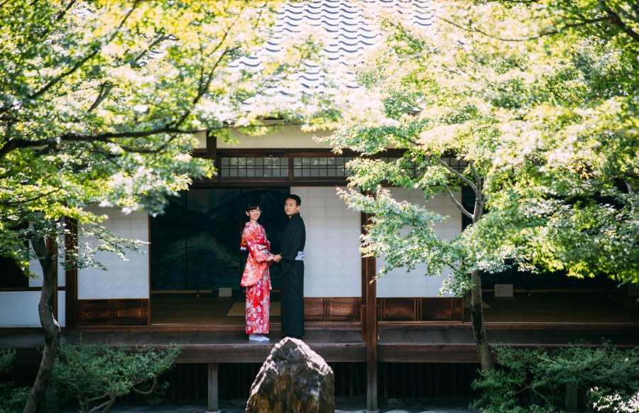 日本京都祇園，建仁寺和服攝影 by Jia Xin on OneThreeOneFour 14