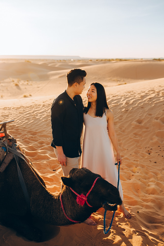 Morocco Pre-Wedding Photoshoot At Aït Benhaddou, Sahara Desert And Marrakech  by Rich on OneThreeOneFour 7
