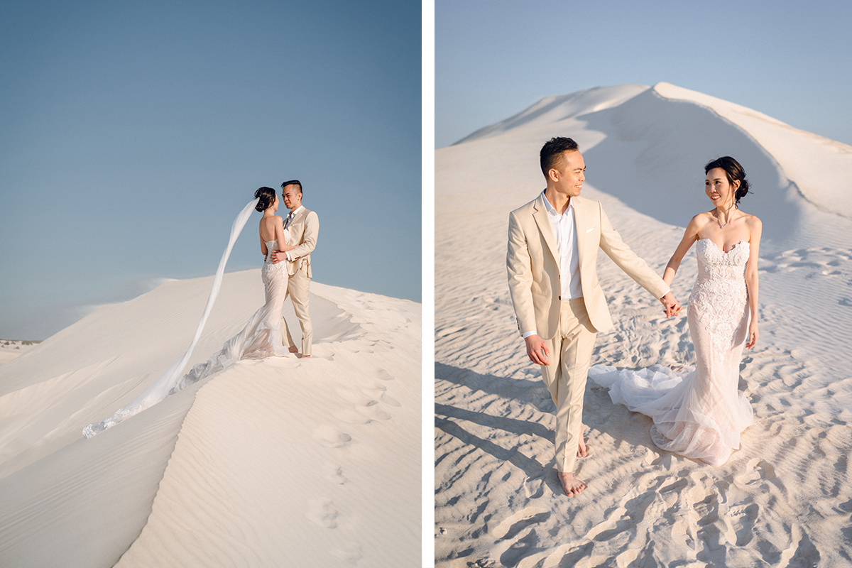 Australia Perth Pre-Wedding Photoshoot at Lancelin White Desert by Jimmy on OneThreeOneFour 3
