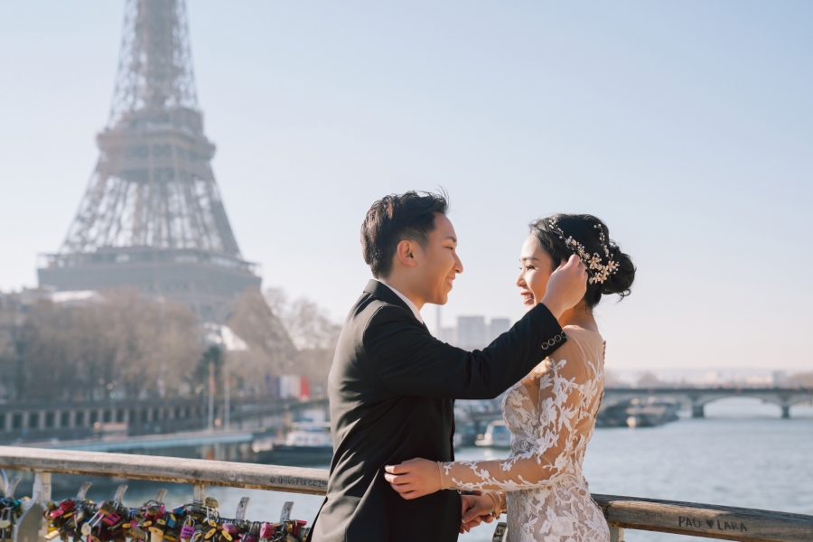 Elegance in Every Frame: Victoria & Eugene's Parisian Engagement Photoshoot by Vin on OneThreeOneFour 18