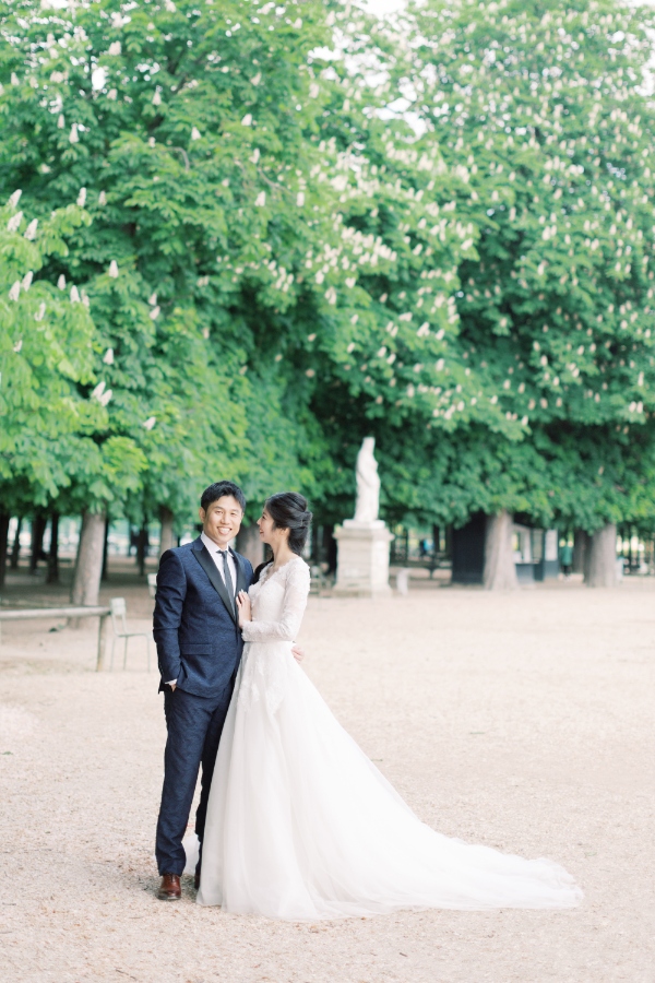 M&Y: 巴黎婚紗拍攝 - 藝術橋與盧森堡公園 by Celine on OneThreeOneFour 24