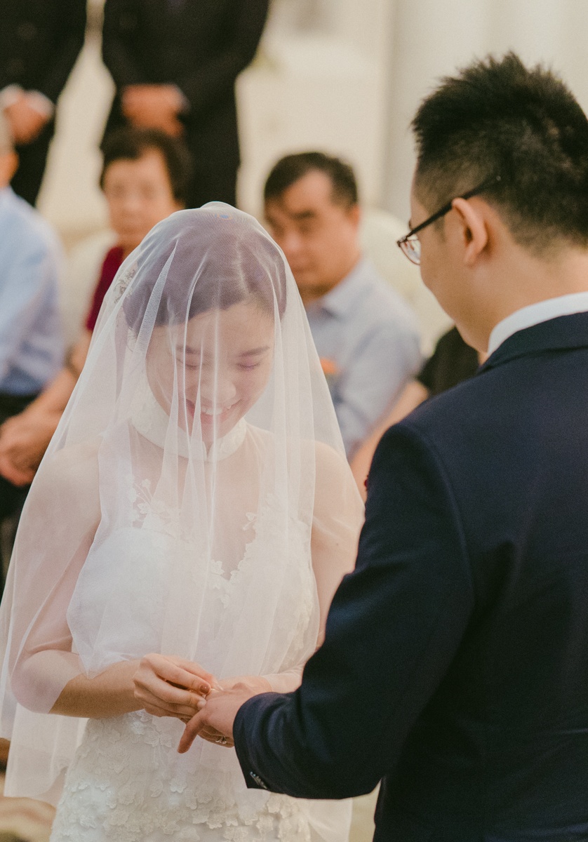 Singapore Wedding Day Photography In Cathedral