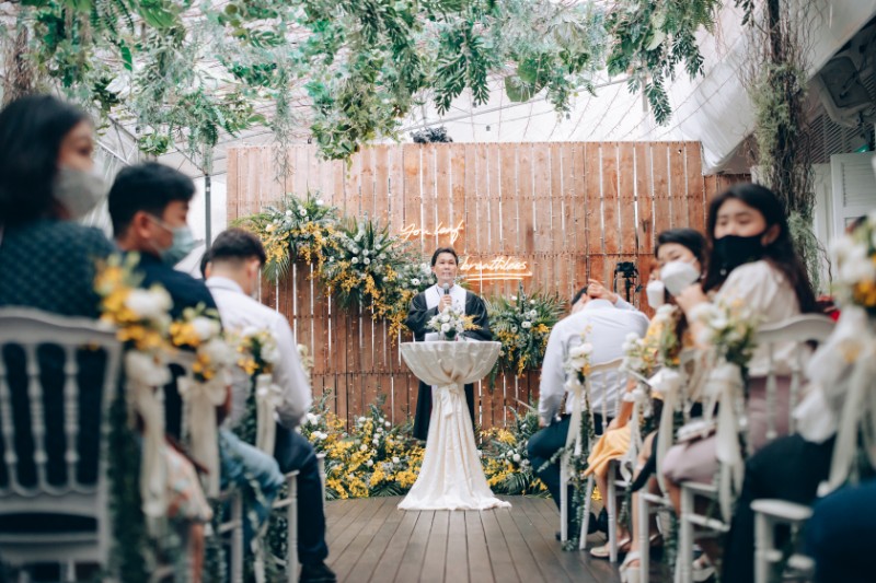 S&B: Lovely Wedding at lush venue, Botanico at the Garage, with Korean couple by Cheng on OneThreeOneFour 17