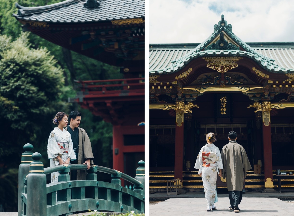 C&WM: 日本東京根津神社和服婚紗拍攝 by Lenham on OneThreeOneFour 2