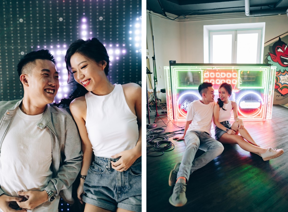 C&M: Fun pre-wedding at Level Up bar, Changi Jewel and Wetlands by Michael on OneThreeOneFour 16