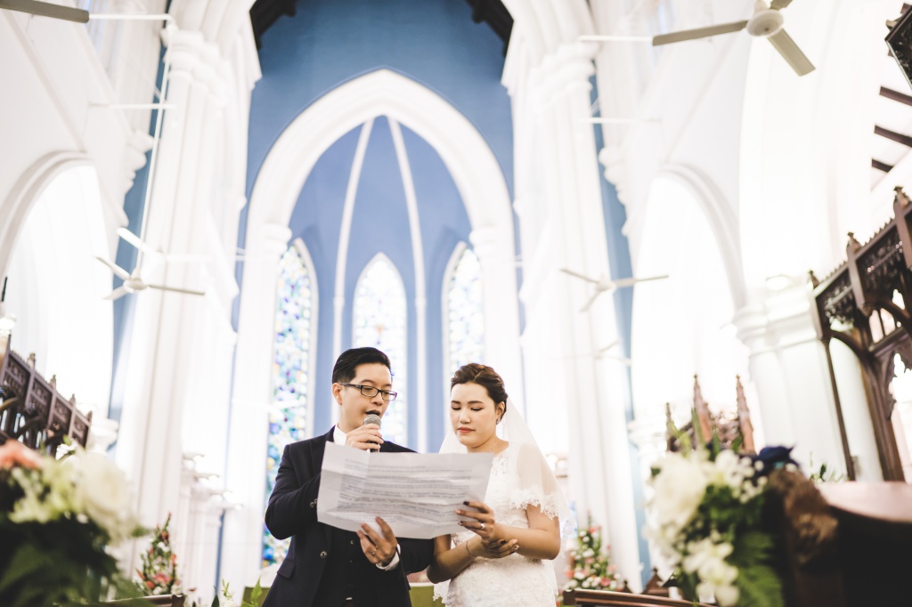 Singapore Wedding Day Photography At St. Andrew's Cathedral  by Michael on OneThreeOneFour 26