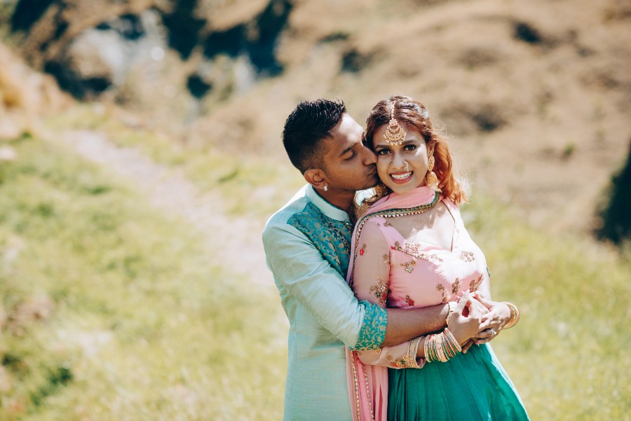 New Zealand Spring Arrowtown Lupins Prewedding Photoshoot  by Mike on OneThreeOneFour 17