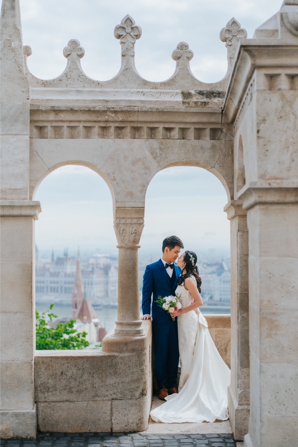 J&W: Budapest Full-day Pre-wedding Photoshoot around Castle Hill by Drew on OneThreeOneFour 7