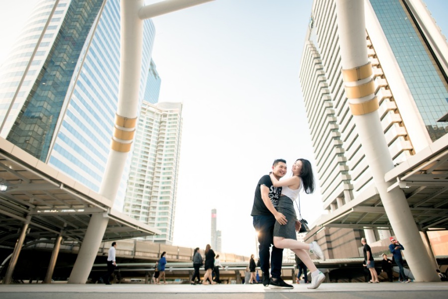 Bangkok Honeymoon Photoshoot At Siam Square And Central World  by Sahrit  on OneThreeOneFour 6