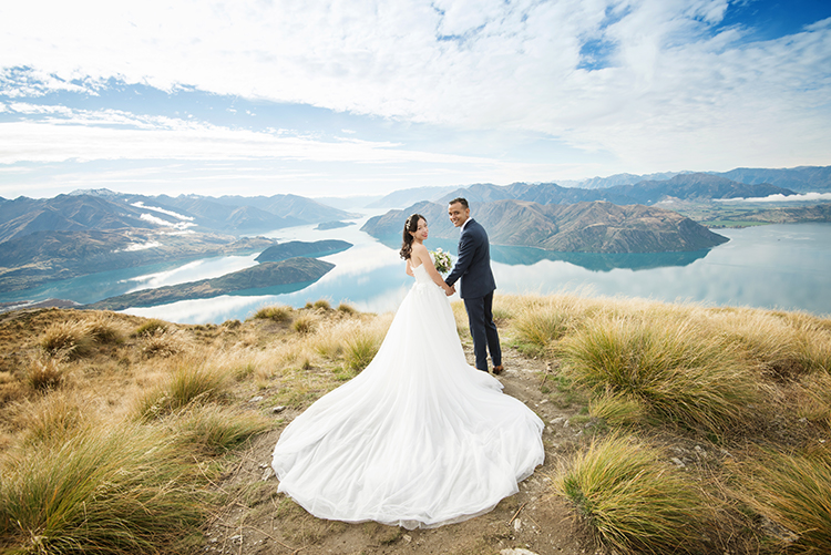 new zealand wedding photoshoot Coromandel Peak