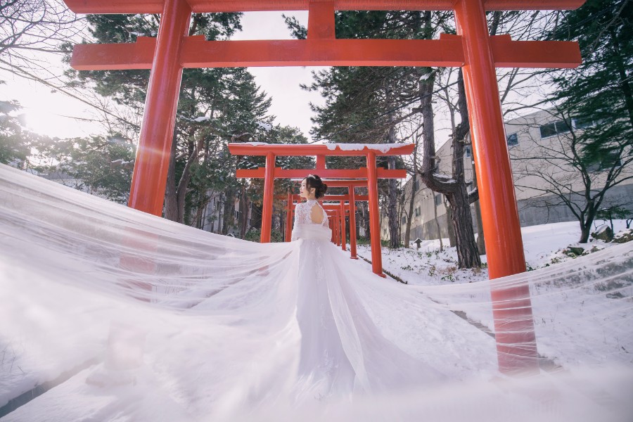 北海道婚紗旅拍路線 - 冬季的札幌市 by Wu on OneThreeOneFour 2