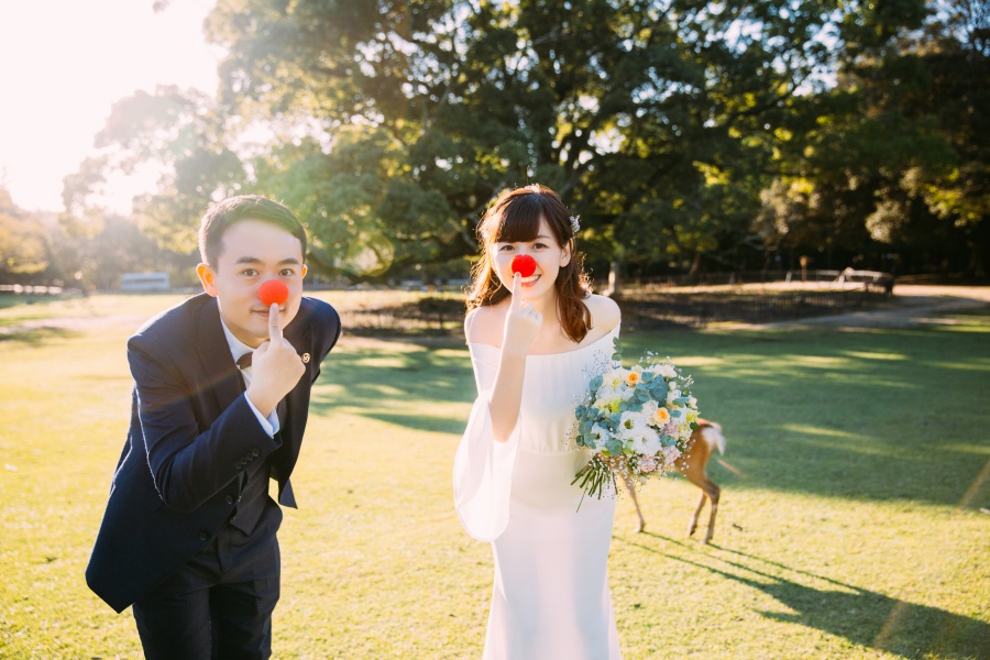 Japan Pre-Wedding Photoshoot At Nara Deer Park  by Jia Xin on OneThreeOneFour 8