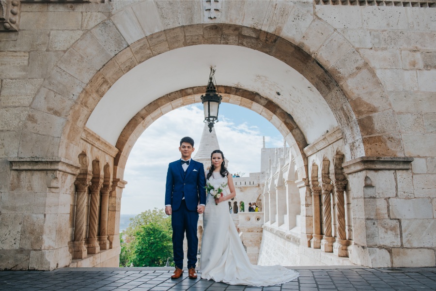 J&W: Budapest Full-day Pre-wedding Photoshoot around Castle Hill by Drew on OneThreeOneFour 12