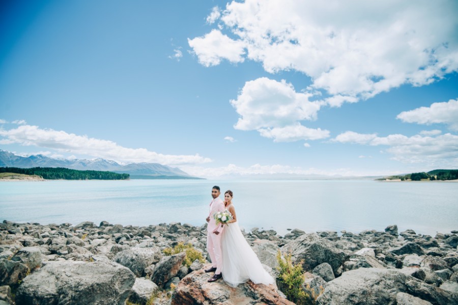 紐西蘭春季婚紗拍攝 - 箭鎮魯冰花拍攝 by Mike on OneThreeOneFour 8