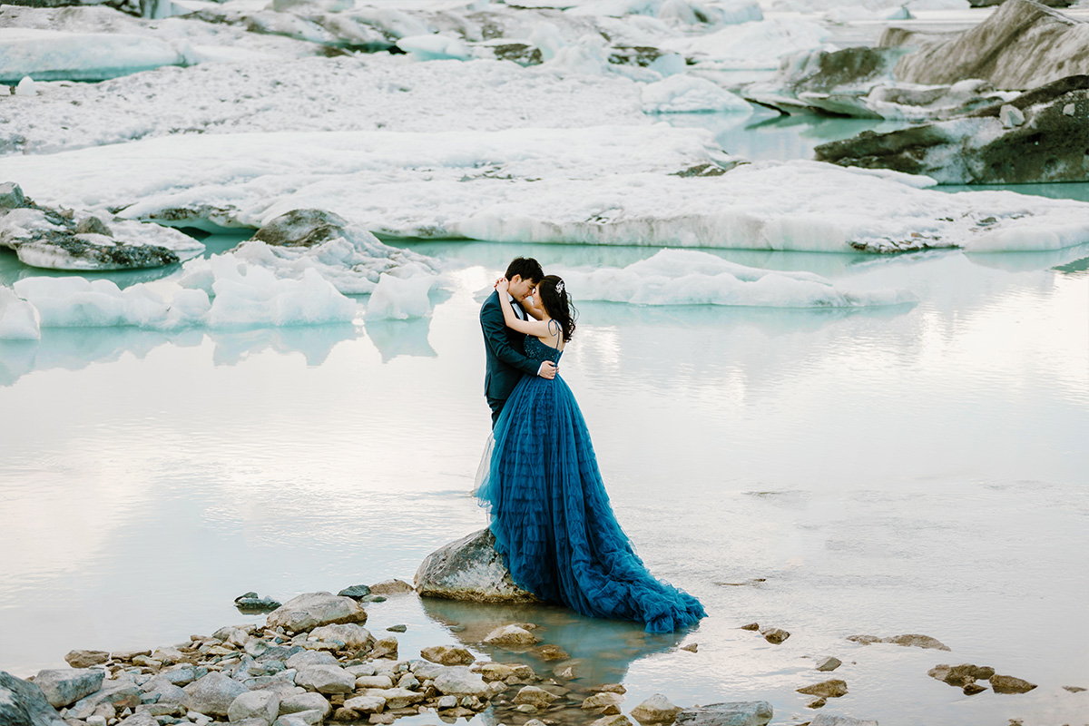 New Zealand Snow Mountains and Glaciers Pre-Wedding Photoshoot by Fei on OneThreeOneFour 19