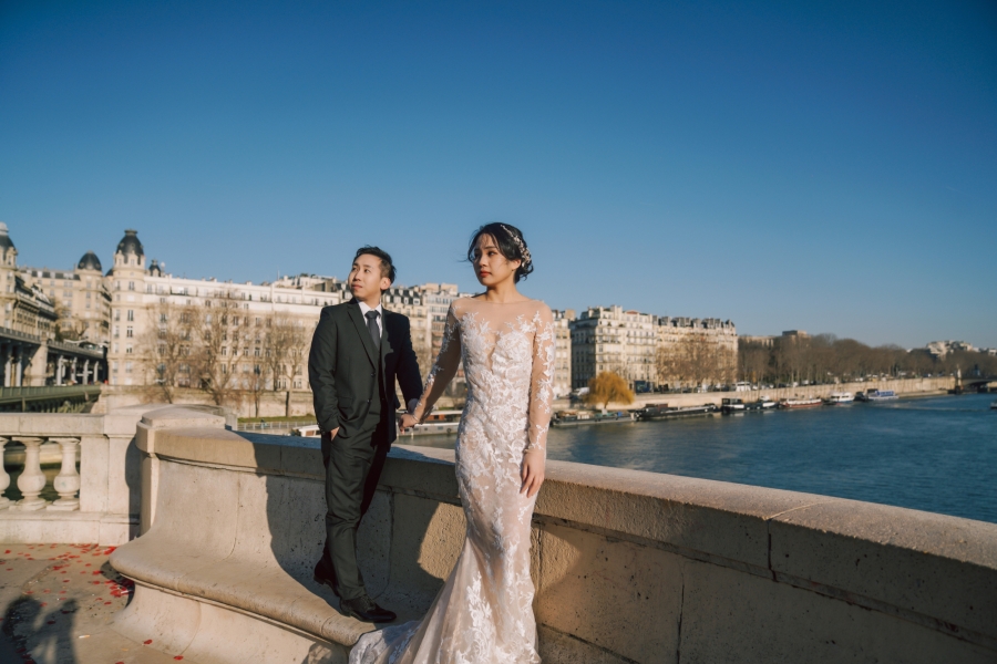 Elegance in Every Frame: Victoria & Eugene's Parisian Engagement Photoshoot by Vin on OneThreeOneFour 10