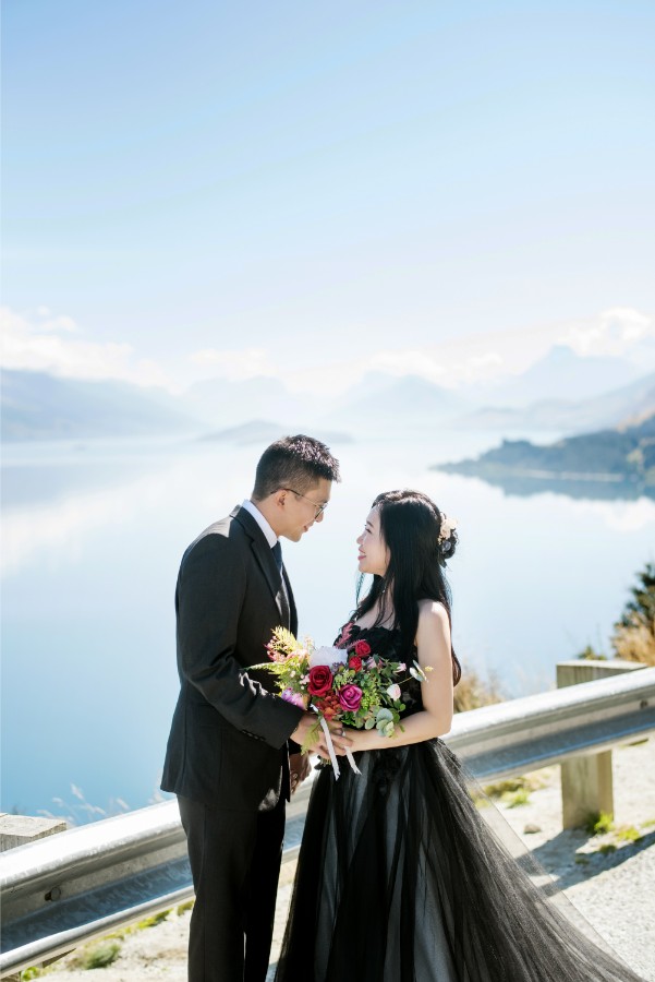 New Zealand Starry Night Prewedding Photoshoot with Alpaca Farm  by Mike on OneThreeOneFour 26