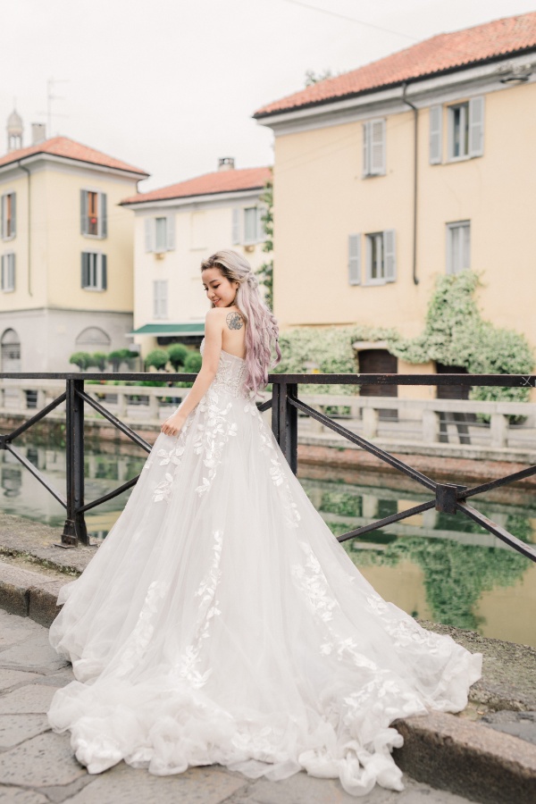Naomi & Hann's Wedding Photoshoot in Milan by Olga on OneThreeOneFour 19