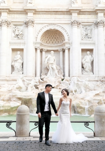 J&K: Rome Wedding Photo Shoot
