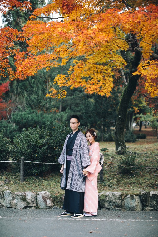 A&R: Kyoto Autumn Pre-wedding Photoshoot by Jia Xin on OneThreeOneFour 1