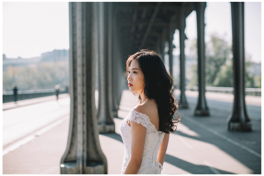 巴黎婚紗拍攝 - 比爾哈基姆橋與亞歷山大三世橋 by Vin on OneThreeOneFour 4