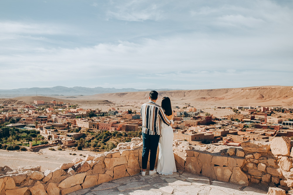 Morocco Pre-Wedding Photoshoot At Aït Benhaddou, Sahara Desert And Marrakech  by Rich on OneThreeOneFour 19