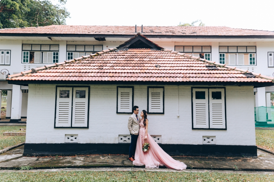 Singapore Pre-Wedding Photoshoot At Yacht, Fort Canning Park And Seletar Airport by Cheng on OneThreeOneFour 8