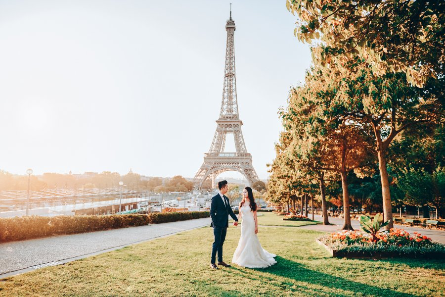 I&R: Pre-wedding at Eiffel Tower, Petit Palais, Louvre Museum by Arnel on OneThreeOneFour 7