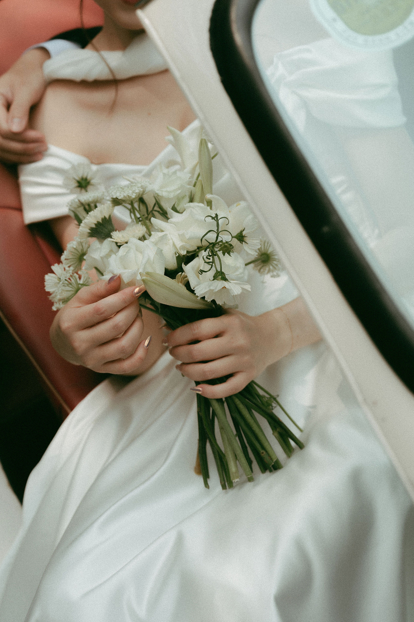 Ho Chi Minh Vietnam Pre-Wedding Photoshoot | European Film Studio, Market Streets & Saigon Bridge at Jardin de Rom pre-wedding photo