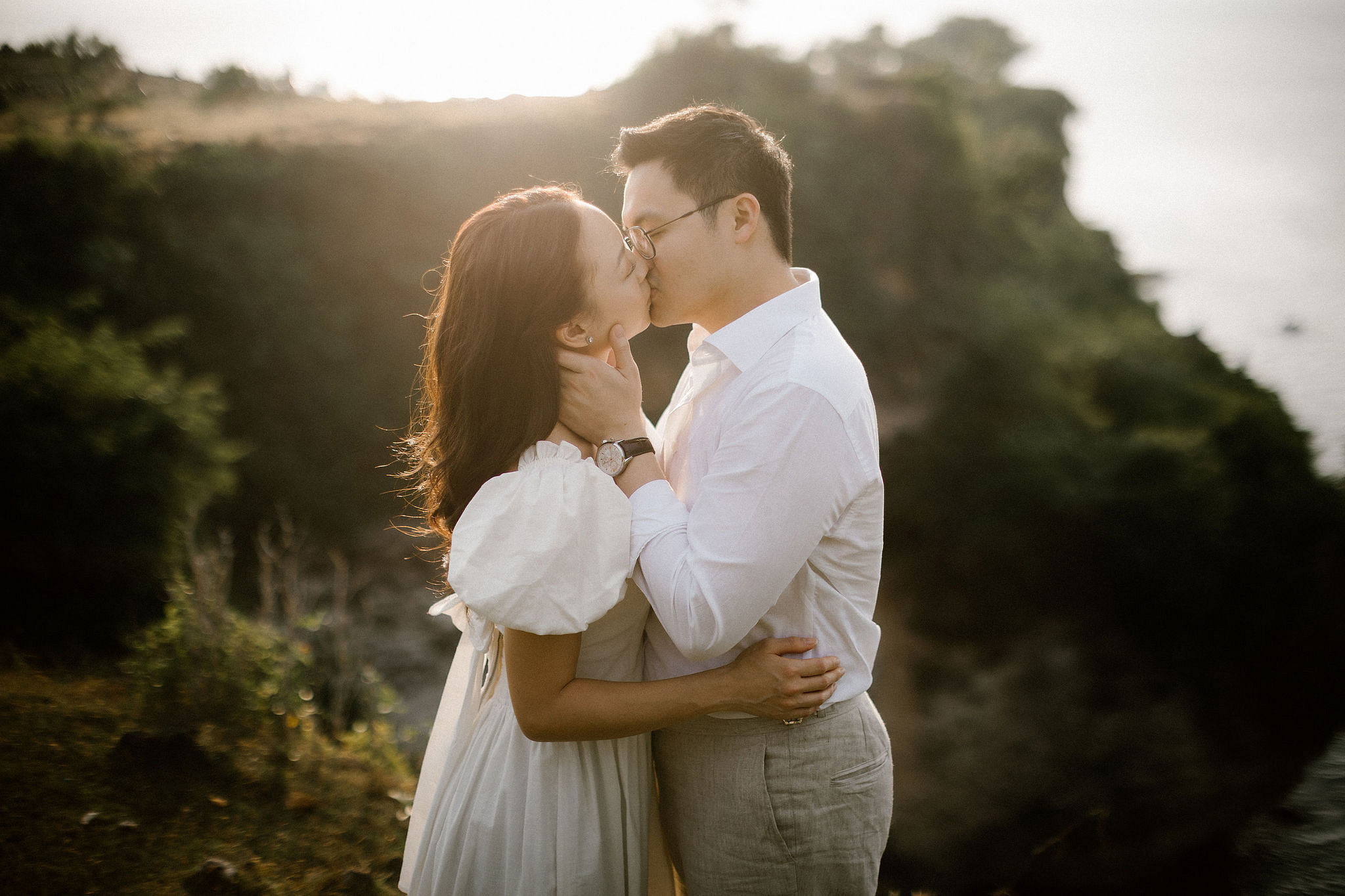 Bali Pre-Wedding Photoshoot | Pinggan Village, Lava Fields, Twin Cliff Valley & Beach at Beach pre-wedding photo