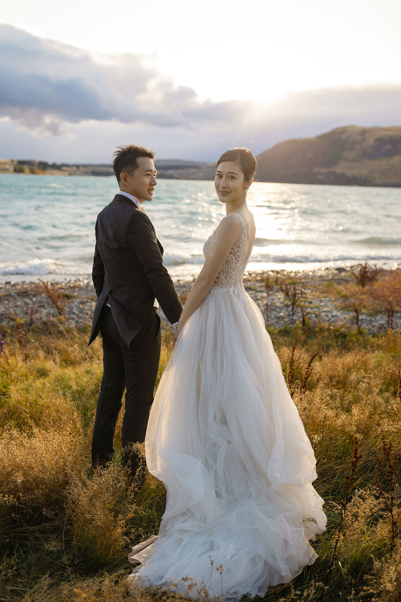 New Zealand Pre-Wedding Photoshoot | South Island at South Island pre-wedding photo