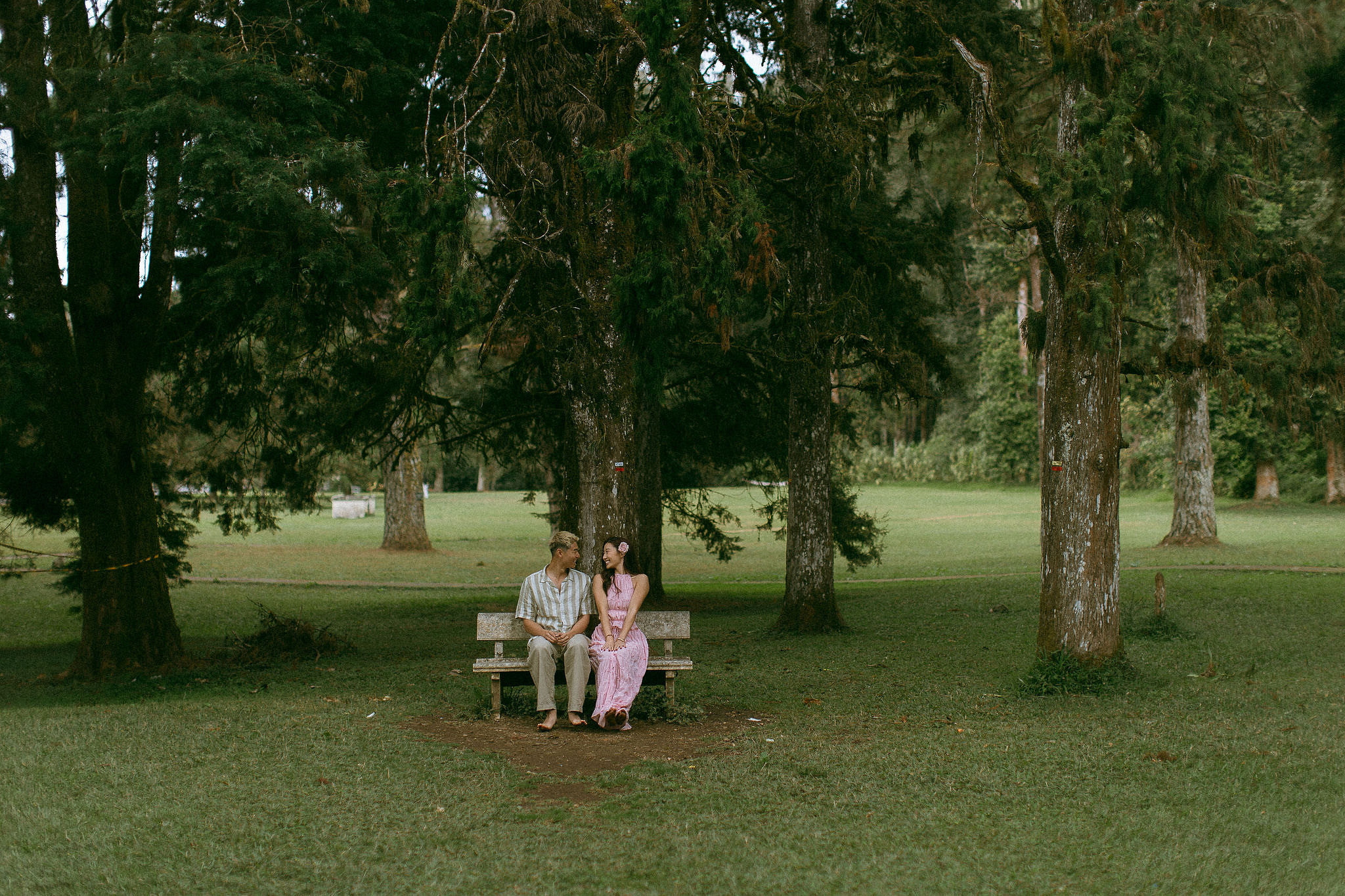 Bali Pre-Wedding Photoshoot | Lake Tamblingan, Kebun Raya Botanic Gardens & Blangsinga Waterfall at Botanic Gardens pre-wedding photo