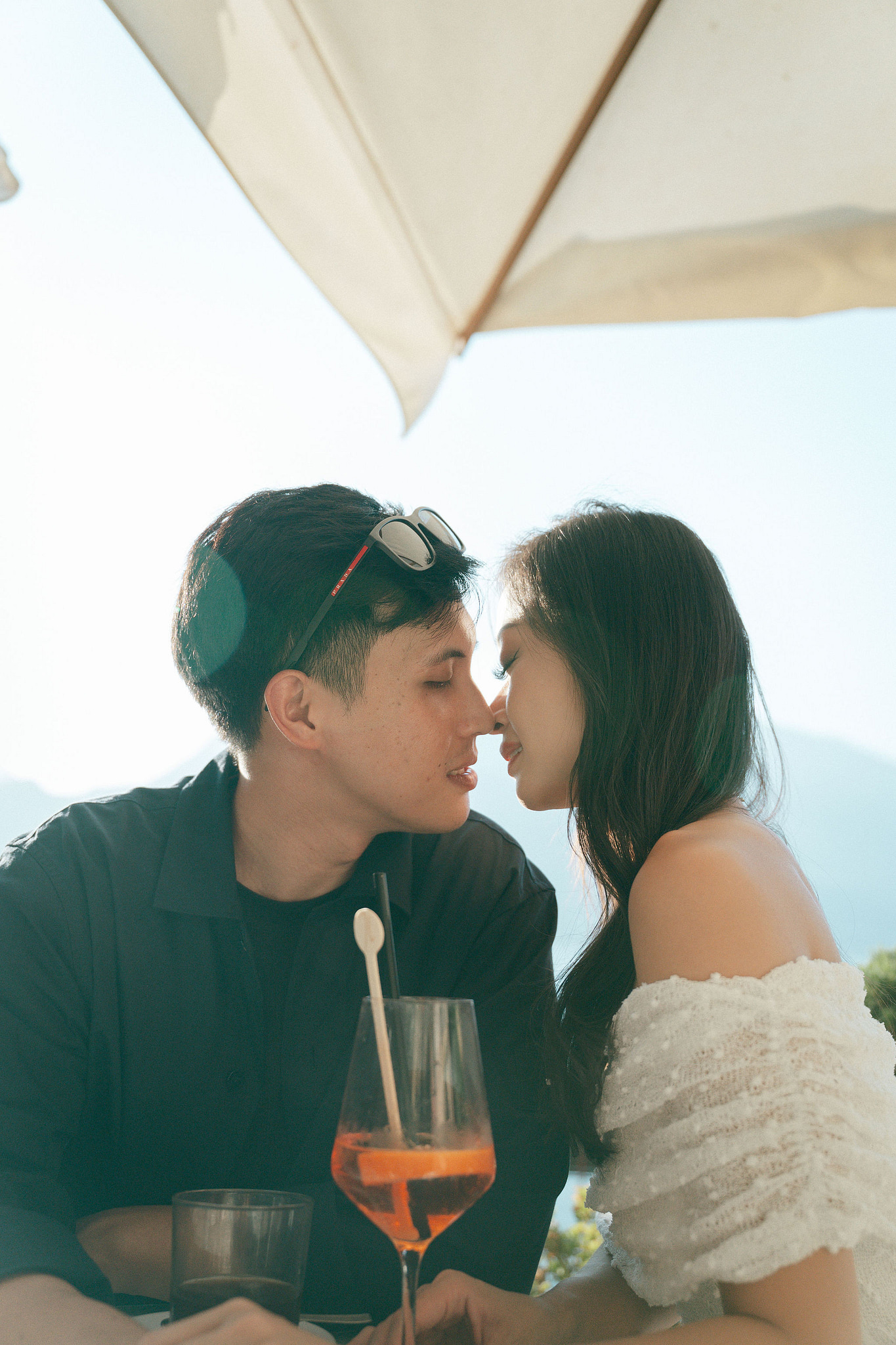 Lake Como Proposal Photoshoot | Lake Como & Varenna at Varenna pre-wedding photo
