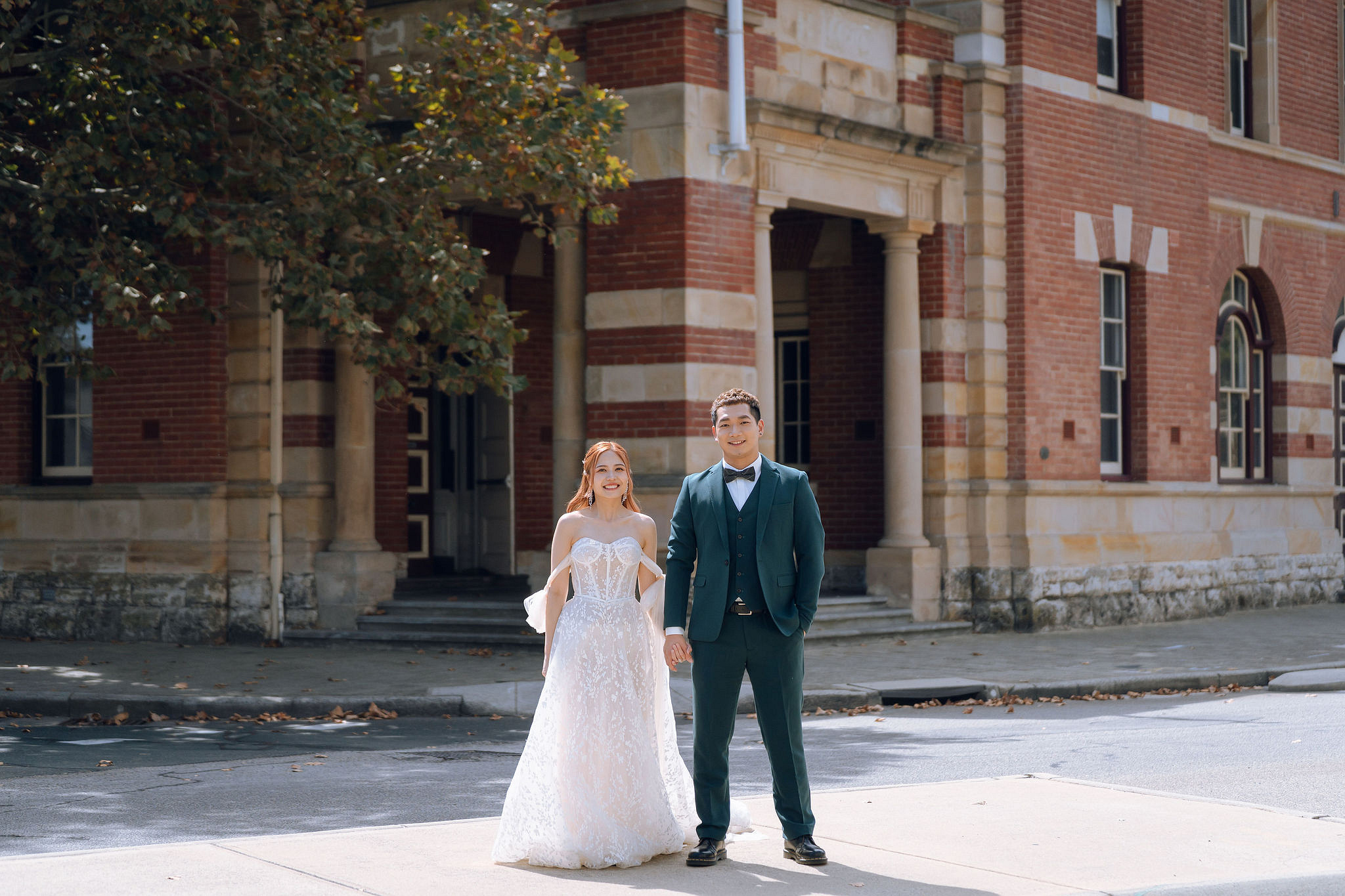 Perth Pre-Wedding Photoshoot | Fremantle, Blue House, Lancelin & Lancelin Beach at Fremantle pre-wedding photo