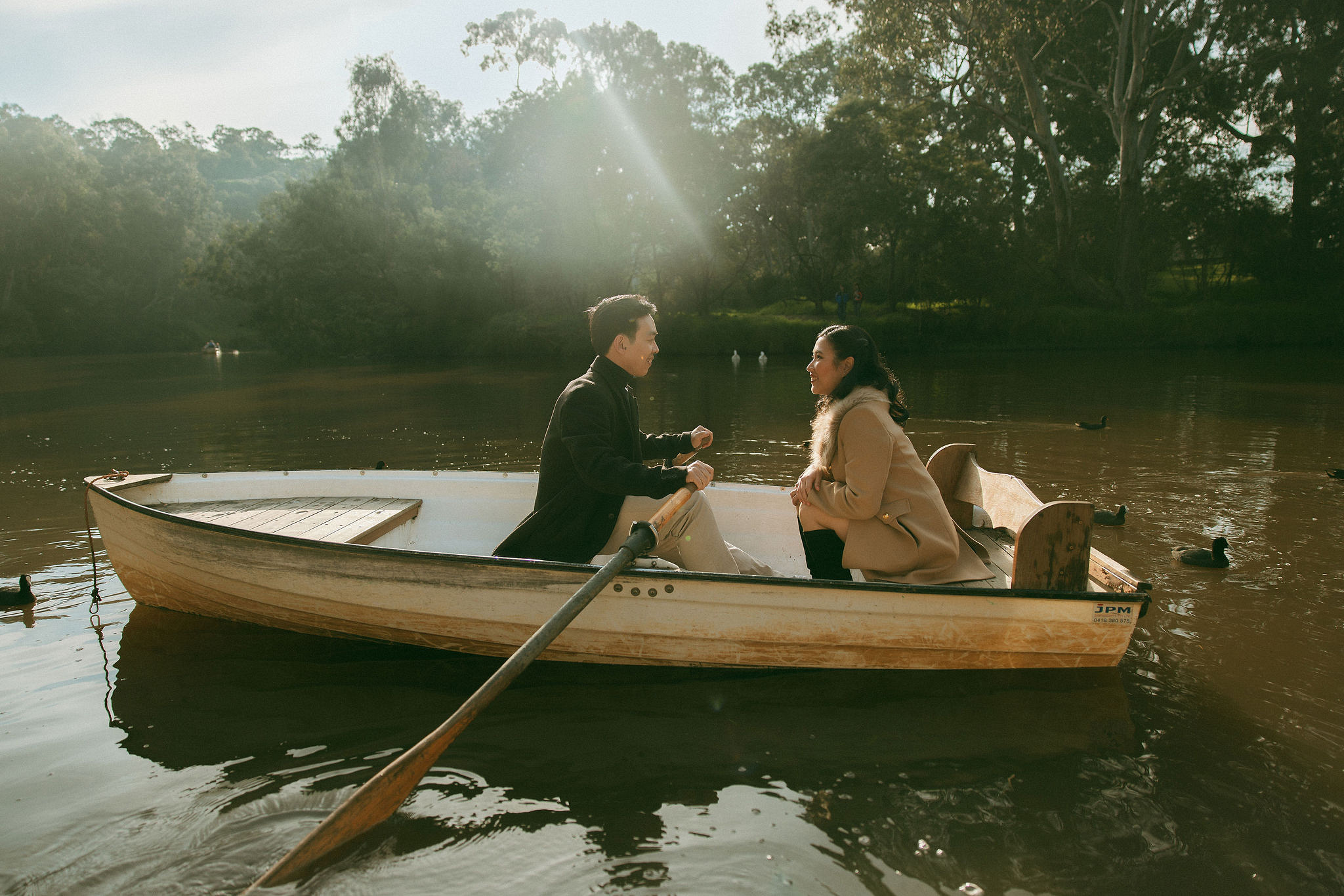 Melbourne Pre-Wedding Photoshoot | Gum Gully Farm, Studley Park & Carlton Gardens at Studley Park pre-wedding photo