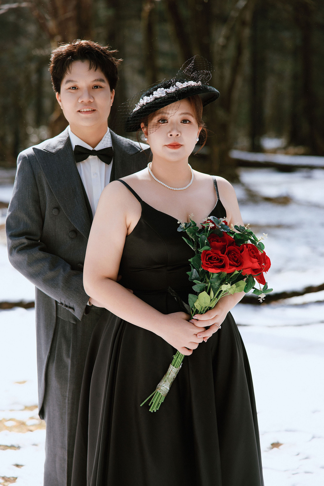 Lijiang Pre-Wedding Photoshoot | Spruce Meadow, Blue Moon Valley & Alpine Lake at Spruce Meadow pre-wedding photo