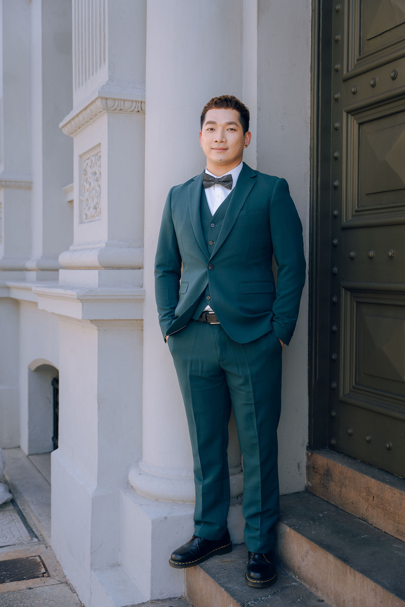 Perth Pre-Wedding Photoshoot | Fremantle, Blue House, Lancelin & Lancelin Beach at Fremantle pre-wedding photo
