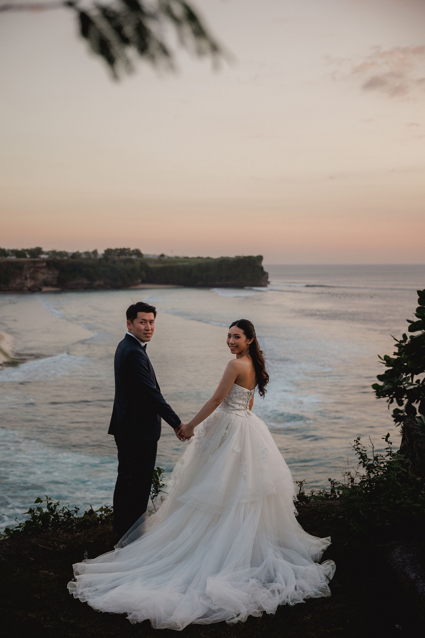 Bali Pre-Wedding Photoshoot | Mt. Batur Lava Fields, Blangsinga Waterfall & Balangan Beach at Balangan Beach pre-wedding photo